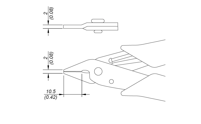 PLR740 Flat Tip Plier