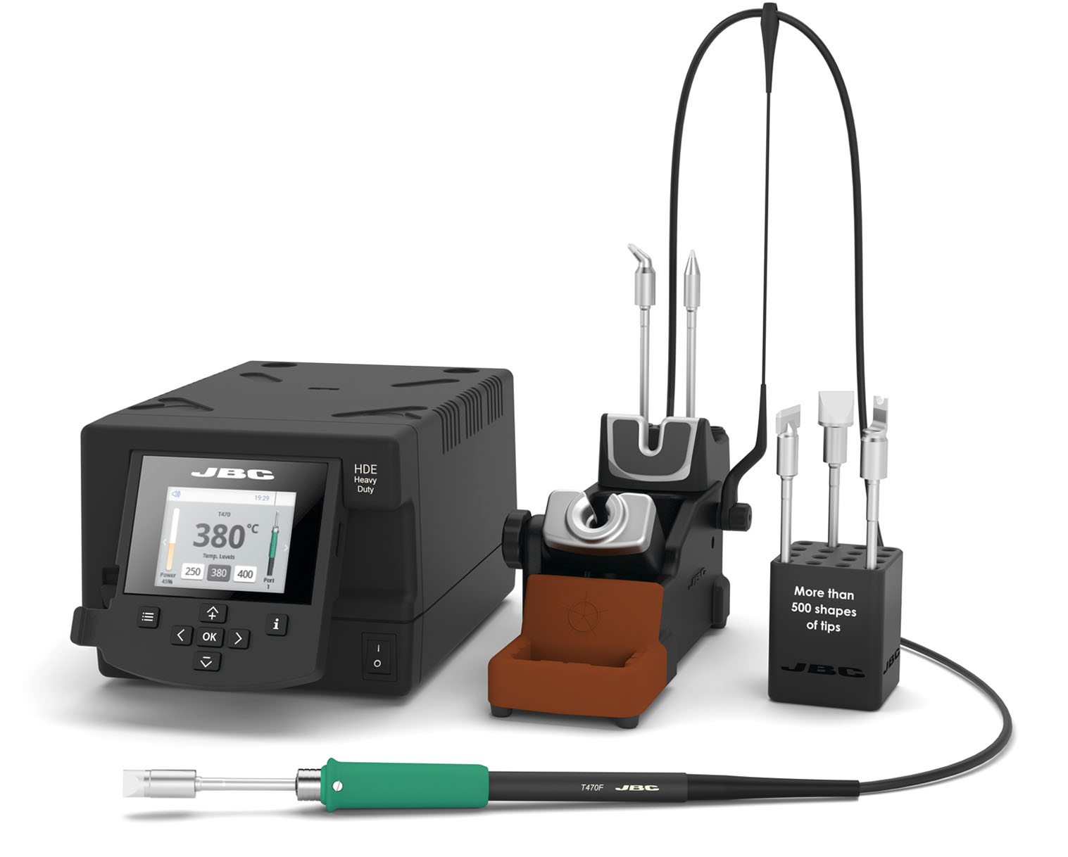 HDE-2E - Heavy Duty Soldering Station 230V